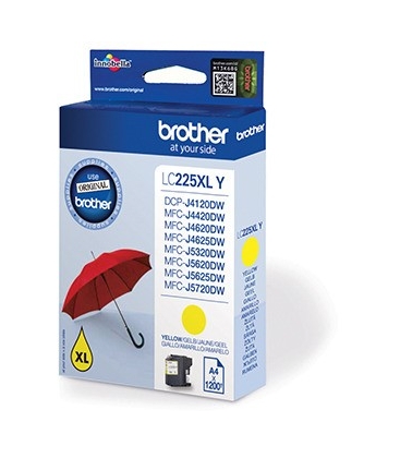 Brother LC-225XLY Geel 11,8ml (Origineel)