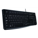 BE KB Logitech K120 Zwart bedraad Retail