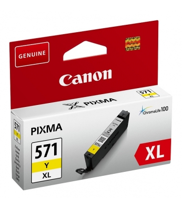 Canon (S) CLI-571XL Y Geel 11,0ml (Origineel)