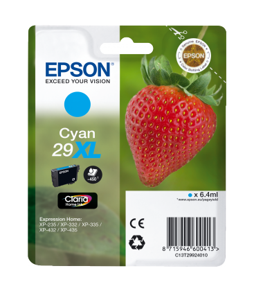 Epson T2992XL Cyaan 6,4ml (Origineel)