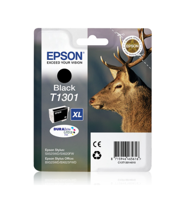 Epson T1301XL Zwart 25,4ml (Origineel)