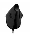 Logilink Ergonomisch Vertikaal Optical USB Zwart Retail