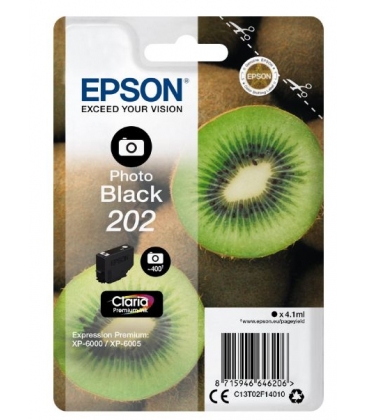 Epson Claria Premium 202 Foto Zwart 4,1ml (Origineel)