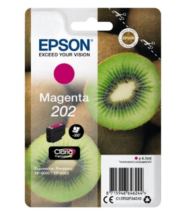 Epson Claria Premium 202 Magenta 4,1ml (Origineel)