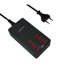 100V-240V 8xUSB 8000mA LogiLink Zwart