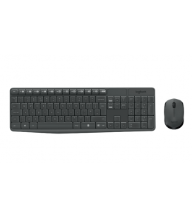 DT Logitech MK235 Zwart draadloos Retail