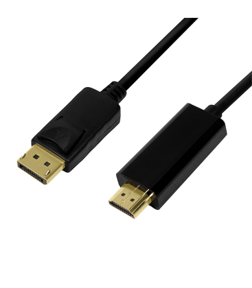 DisplayPort 1.2 --> HDMI 2.00m 4K/30Hz LogiLink