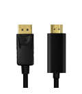 DisplayPort 1.2 --> HDMI 2.00m 4K/30Hz LogiLink