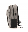 Tas 17,0" Backpack Andorra GFY-9817 Grijs-Zwart