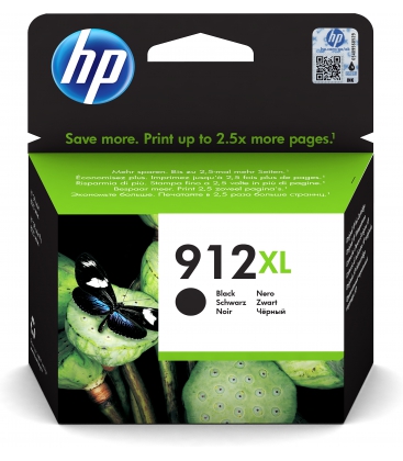 HP No.912XL Zwart 21,70ml (Origineel)