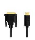 DisplayPort 1.2 --> DVI-D 2.00m LogiLink