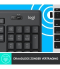 DT Logitech MK295 Silent Graphite draadloos Retail