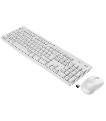 DT Logitech MK295 Silent Wit draadloos Retail