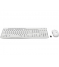 DT Logitech MK295 Silent Wit draadloos Retail