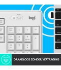 DT Logitech MK295 Silent Wit draadloos Retail