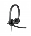 Logitech Headset H570e Stereo zwart