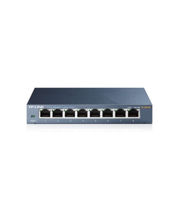 TP-Link 8Port 1Gb Metalen behuizing TL-SG108