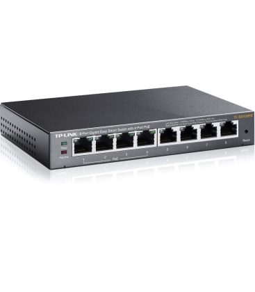 TP-Link 8Port 1Gb Metalen behuizing POE