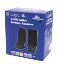 LogiLink 2.0 Active Speaker Zwart