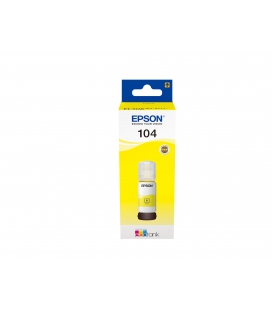 Epson 104 EcoTank Inktfles Geel 65,0ml (Origineel)