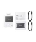 2,0TB Samsung T7 NVMe/Zwart/USB-C/1050/1000