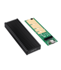 M.2 PCIe NVMe Logilink SSD-behuizing USB-C / Zwart