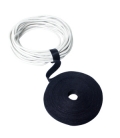 Kabelbinder klittenband 20mm,10m rol zwart LogiLink