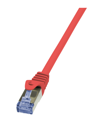 RJ45 0.50m Rood Cat6A S/FTP LogiLink