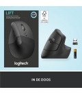 Logitech Lift Vertical Ergonomic Zwart Retail Wireless