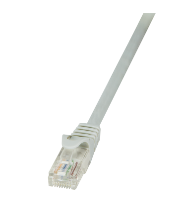 RJ45 0.25m Grijs Cat5e U/UTP LogiLink