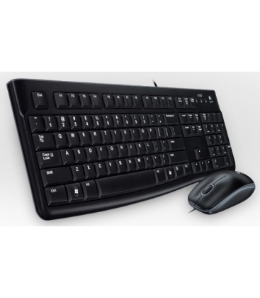 DE DT Logitech MK120 Zwart bedraad Retail