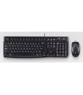 DE DT Logitech MK120 Zwart bedraad Retail