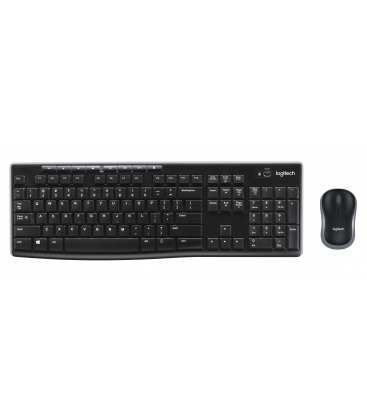 DE DT Logitech MK270 Zwart Wireless Ret.(Duitse layout)