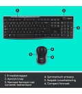 DE DT Logitech MK270 Zwart Wireless Ret.(Duitse layout)