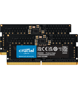 SODIMM 16GB DDR5/4800 CL40 (2x 8GB) Crucial