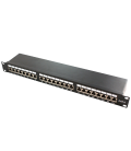 TOE 1U Patch Panel 24-port CAT6A STP Zwart LogiLink