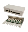 TOE Patch Panel Desktop 8-port CAT6 Grijs LogiLink