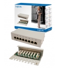 TOE Patch Panel Desktop 8-port CAT6 Grijs LogiLink