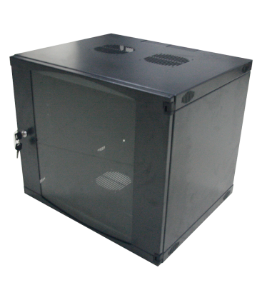 Wandkast 6U 540x 450mm 0 Watt Zwart LogiLink
