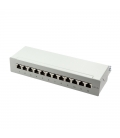 TOE Patch Panel Desktop 12-port CAT6a STP LogiLink