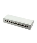 TOE Patch Panel Desktop 12-port CAT6a STP LogiLink