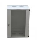 Wandkast 12U 540x 450mm 0 Watt Grijs LogiLink