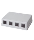 TOE Keystone Surface Mount Box 4 ports UTP LogiLink
