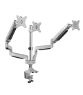 Desk Mount Triple LogiLink 13"-32" Aluminium gas