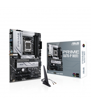 ASUS AM5 PRIME X670-P WIFI - DDR5/3xM.2/DP/HDMI/ATX