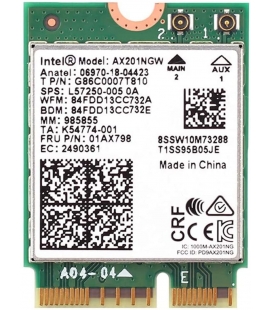 WIFI6 2400Mbps - Intel AX201