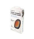 Power Bank 4000mAh LogiLink 1xUSB-A Wit verwarming