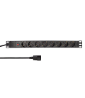 TOE LogiLink Stekkerdoos 8-voudig incl. overspanning