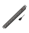 TOE LogiLink Stekkerdoos 8-voudig incl. overspanning