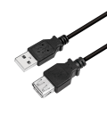 USB 2.0 A --> A 3.00m Verlenging LogiLink Zwart